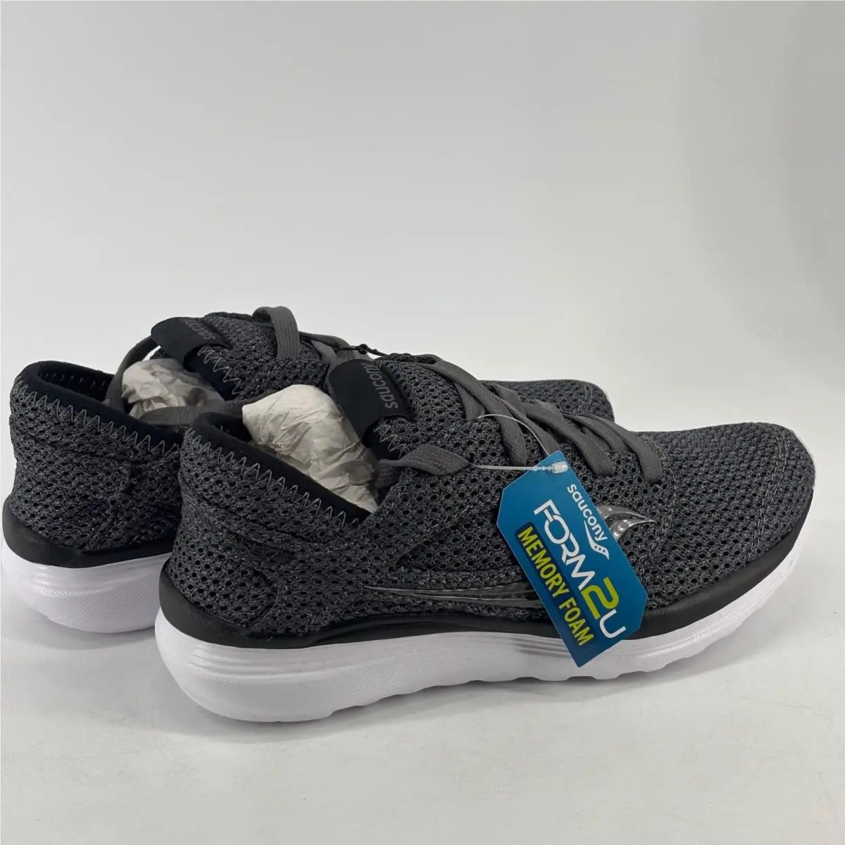 Saucony Kineta Relay Women 5 Grey Mesh Memory Foam Sneakers S15244-65