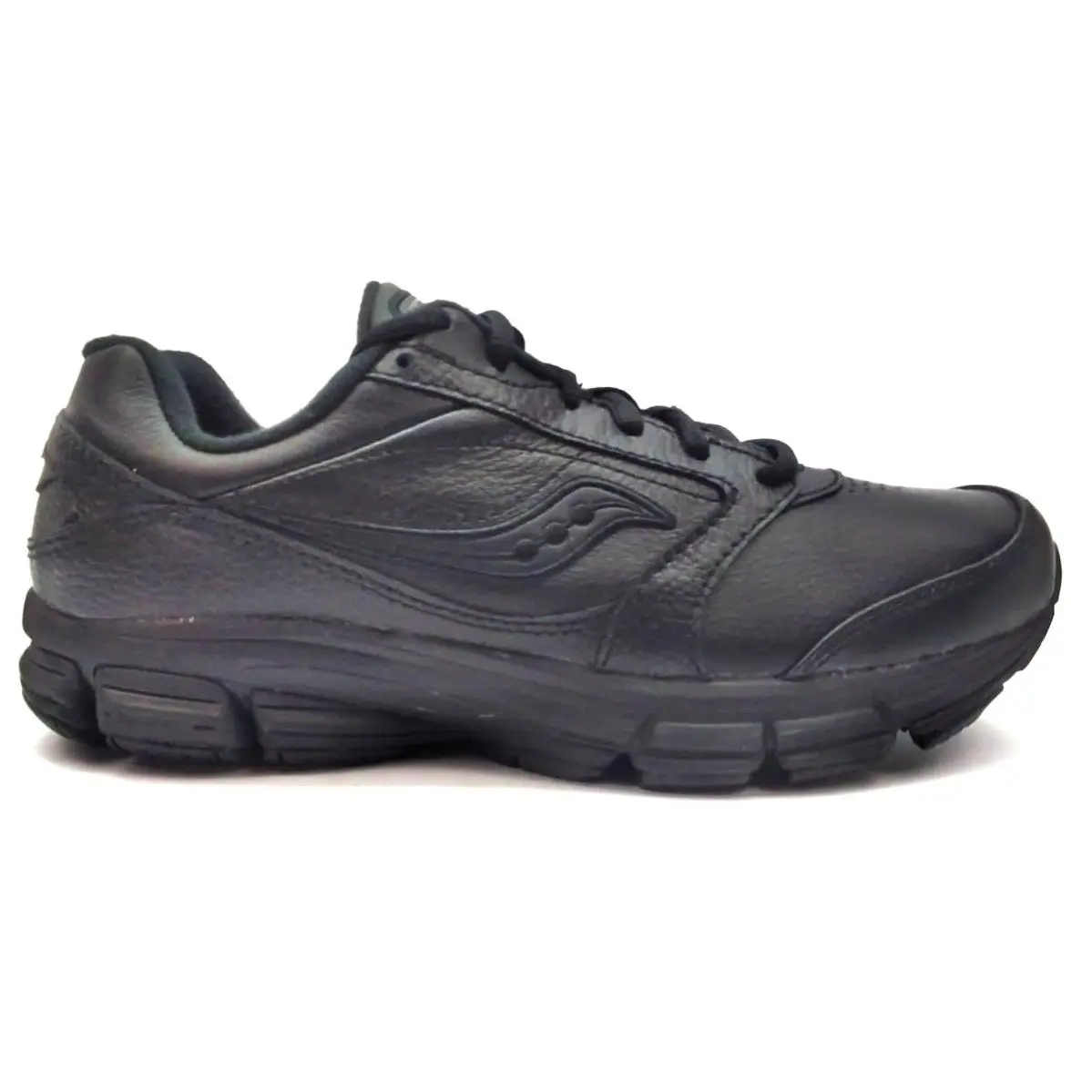 Saucony Women`s Progrid Echelon LE 2 Walking Shoes 15174-2 Black Size 8 Wide