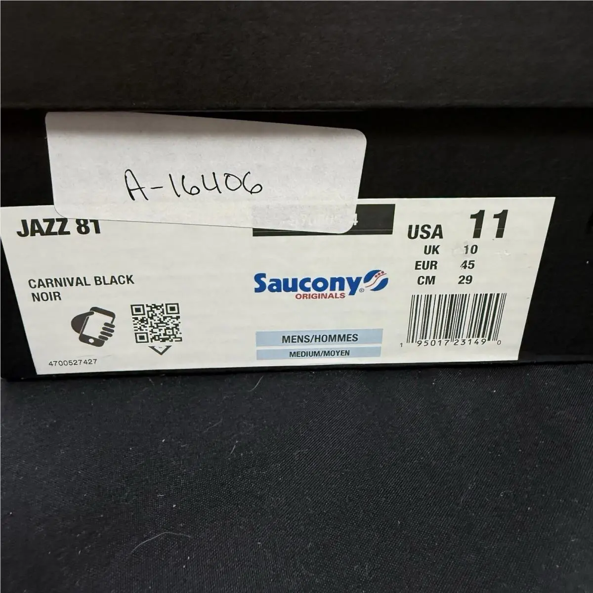 Saucony shoes - Saucony Jazz 81 - Jazz - S70605-4 - Black 8