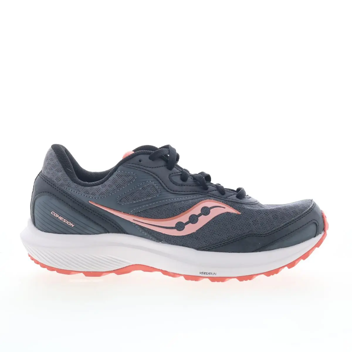 Saucony Cohesion TR16 Shadow Ember Womens Gray Wide Athletic Hiking Shoes 11