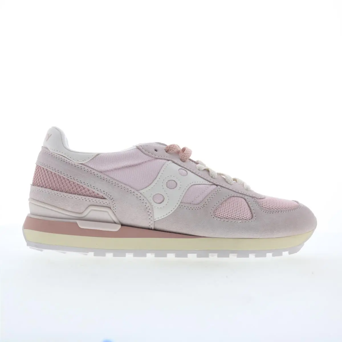 Saucony Shadow Original Shadow S1108-878 Womens Pink Suede Lifestyle Sneakers Shoes 11