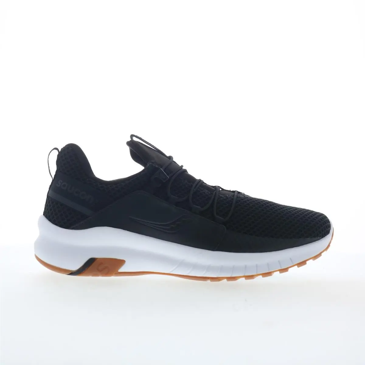 Saucony Stretch & Go Glide Stretch Go Glide S30048-21 Womens Black Mesh Athletic Running Shoes 10