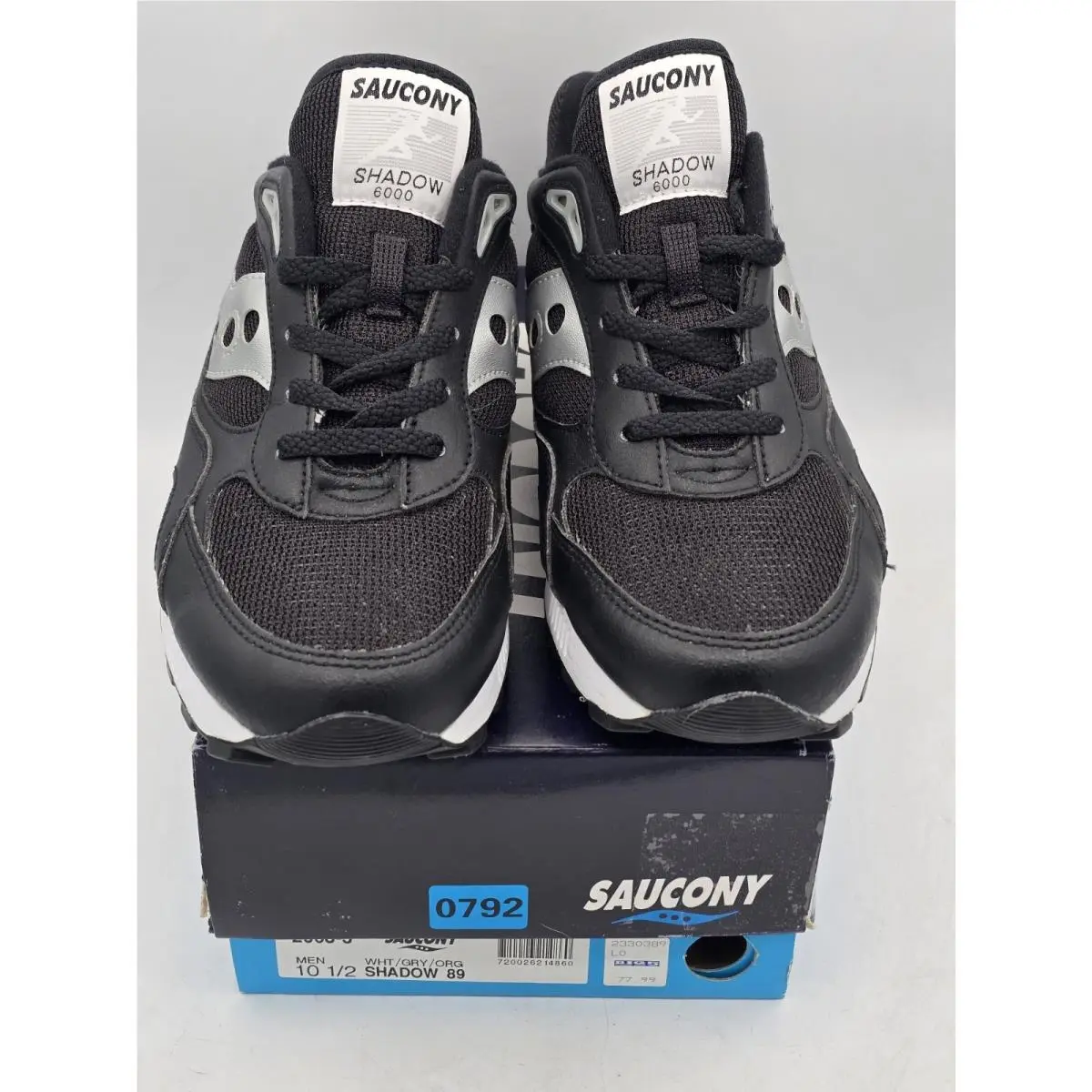 Saucony shoes - Saucony Shadow 6000 - Shadow - 2068-3 - Black (UPC: 0044213229780) 1