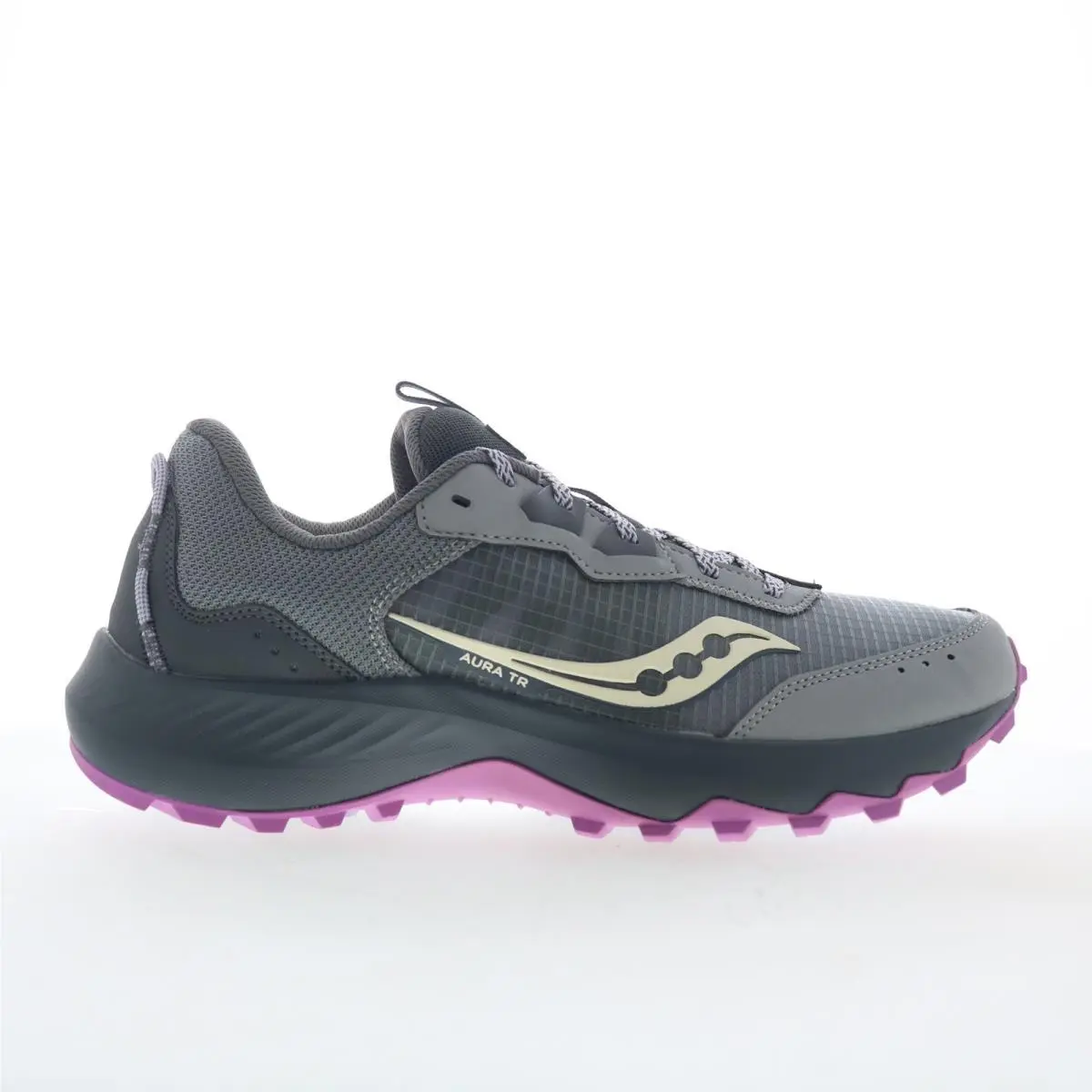 Saucony Aura TR S10862-12 Womens Gray Synthetic Athletic Hiking Shoes 10.5
