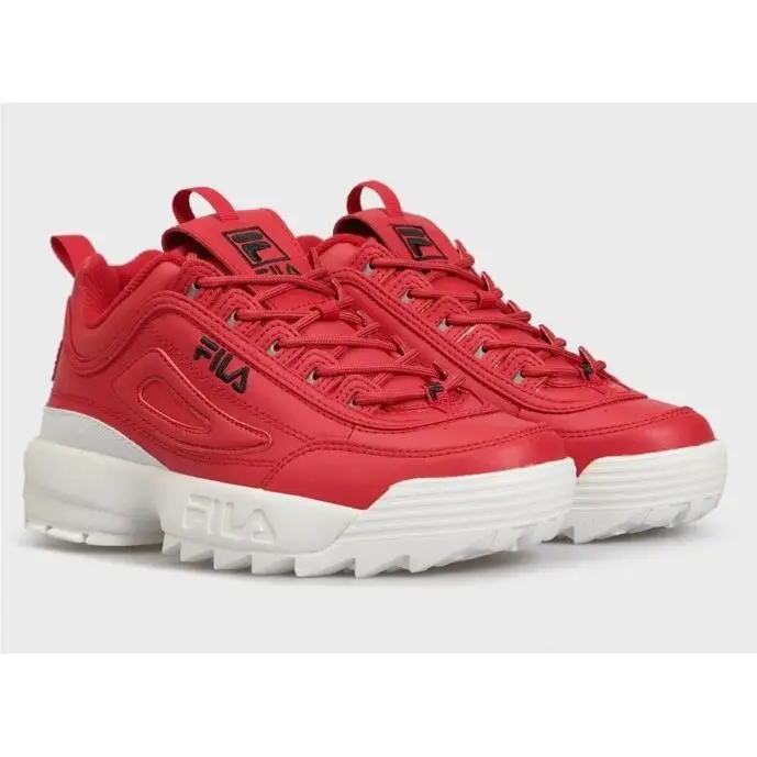 Fila shoes - FILA Disruptor II - Disruptor - 5FM00540602 - Premium Red/Black-White (UPC: 607949805972) 1