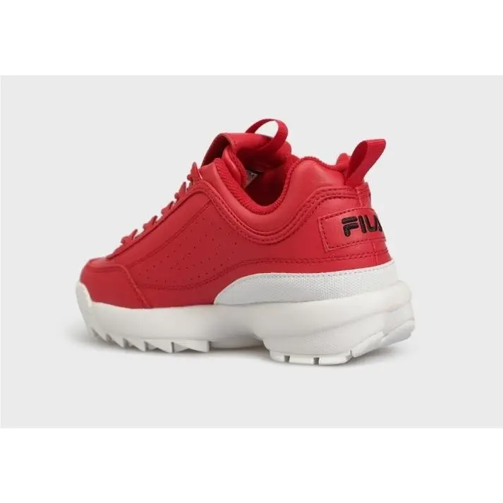 Fila shoes - FILA Disruptor II - Disruptor - 5FM00540602 - Premium Red/Black-White (UPC: 607949805972) 3