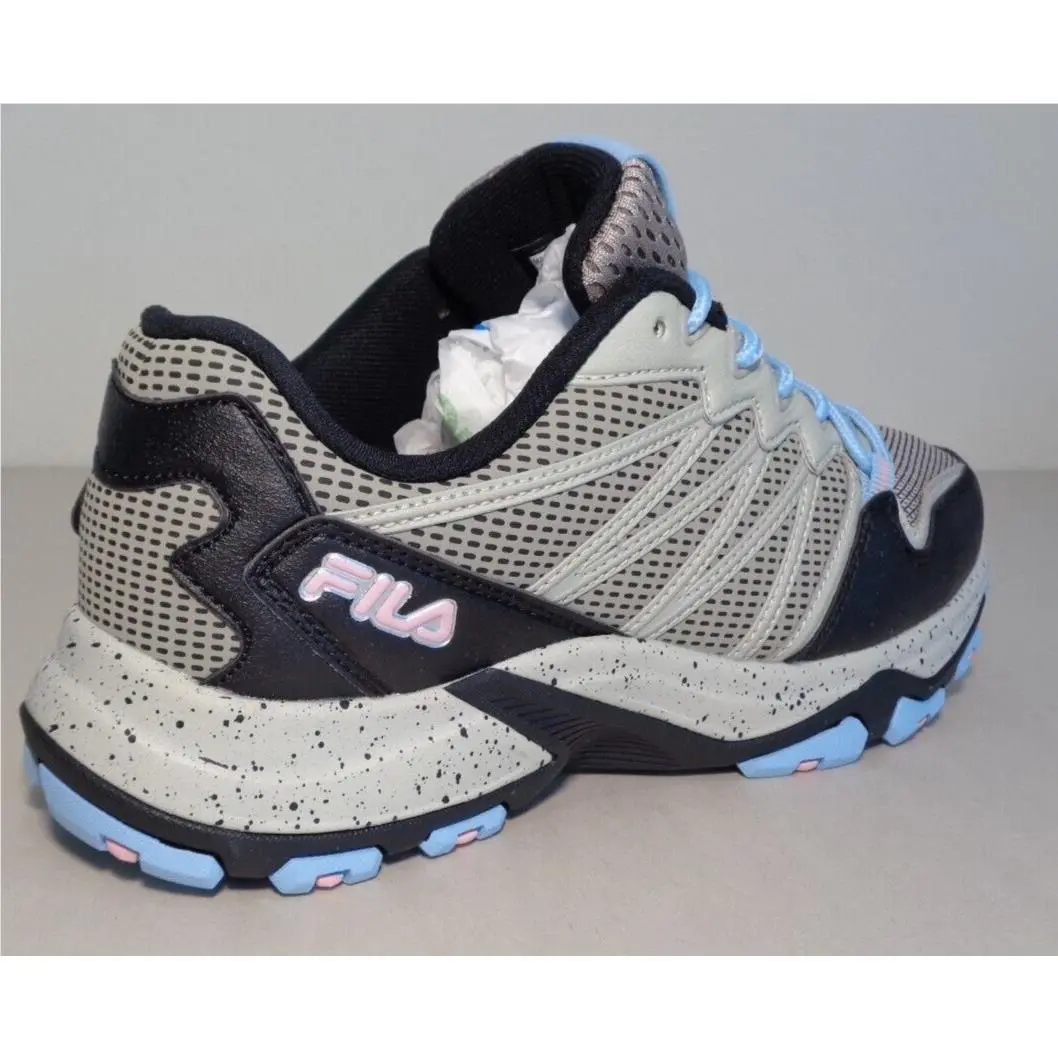 Fila shoes - Silver/Coral/Blue/Black (UPC: 196447239353) 11