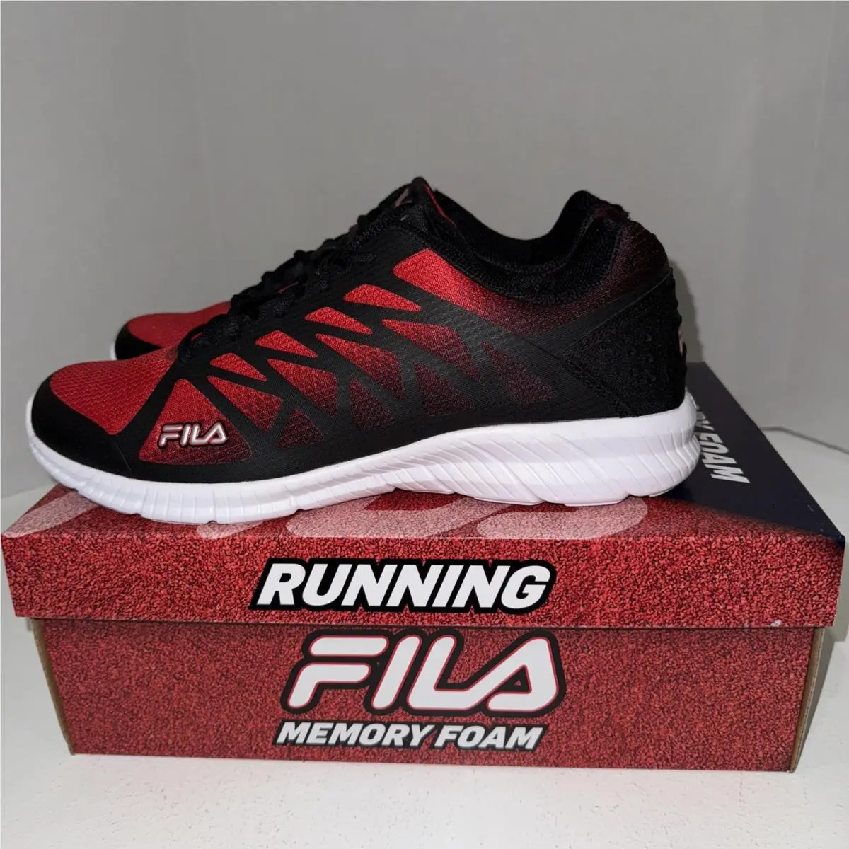Fila shoes - Fila Memory Fantom 6 - Memory Fantom - 1RM01628-014 - Red/Black, Main: Red 0