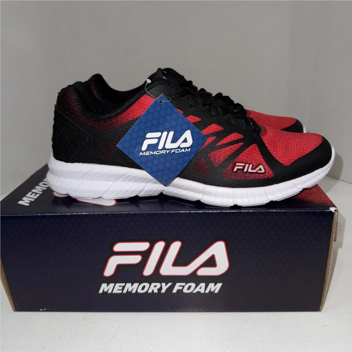 Fila shoes - Fila Memory Fantom 6 - Memory Fantom - 1RM01628-014 - Red/Black, Main: Red 2