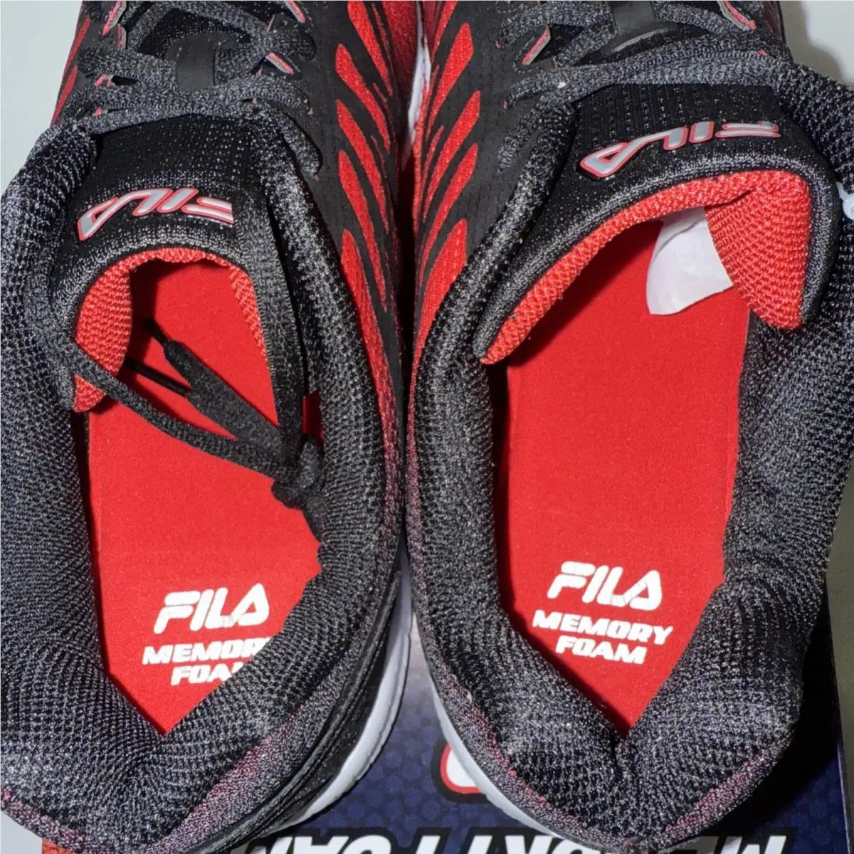 Fila shoes - Fila Memory Fantom 6 - Memory Fantom - 1RM01628-014 - Red/Black, Main: Red 3