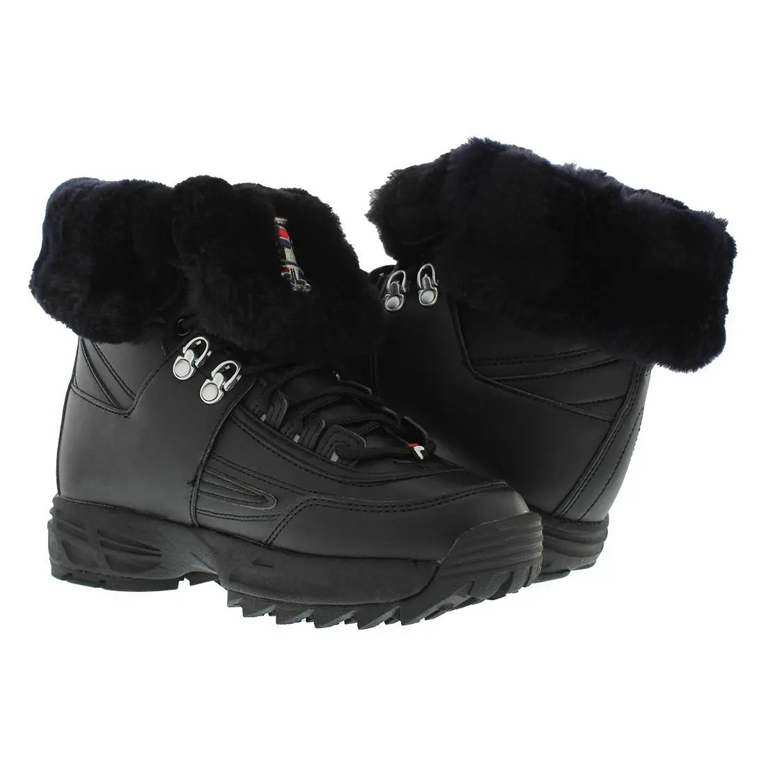 Fila shoes - Black/White/Fila Red, Main: Black (UPC: 723567028484) 2