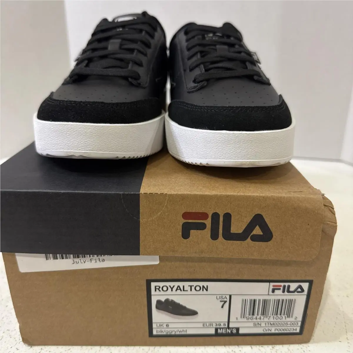 Fila shoes - Fila Royalton Perforated Lace Up - 1TM02025-003 - White 0