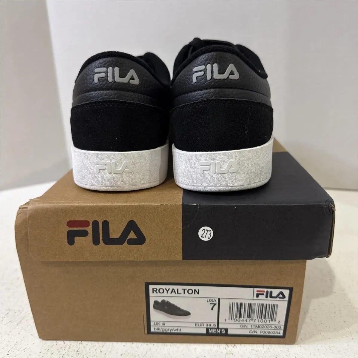Fila shoes - Fila Royalton Perforated Lace Up - 1TM02025-003 - White 4