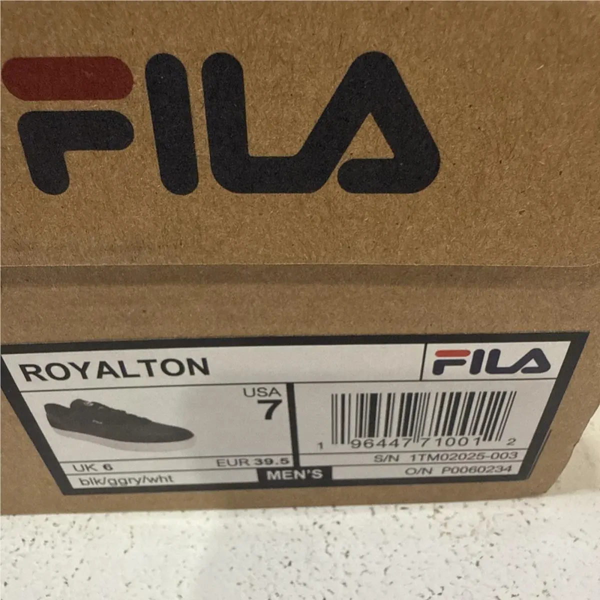 Fila shoes - Fila Royalton Perforated Lace Up - 1TM02025-003 - White 1