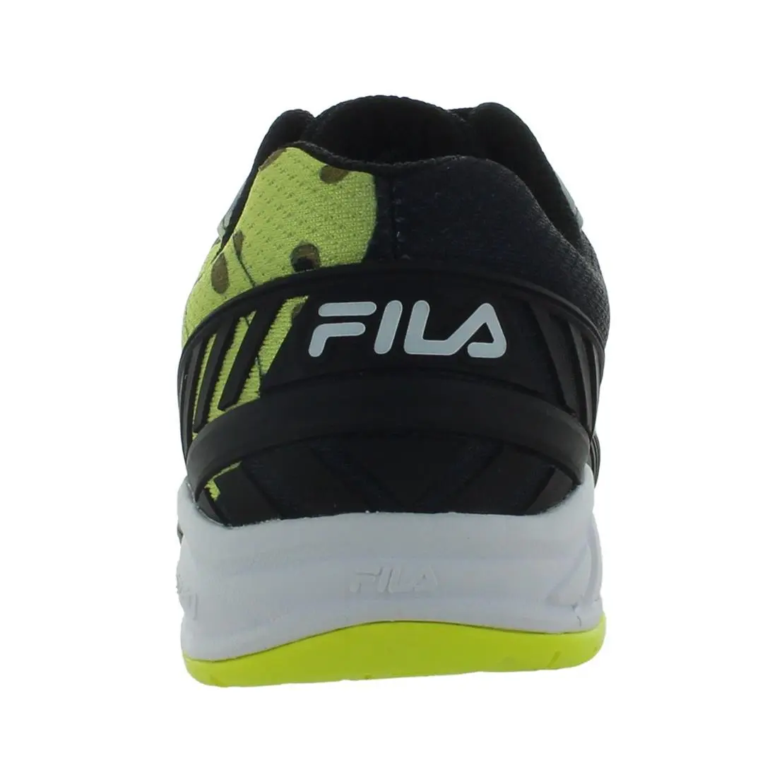 Fila shoes - Black/Yellow/White, Main: Black (UPC: 691115141421) 2