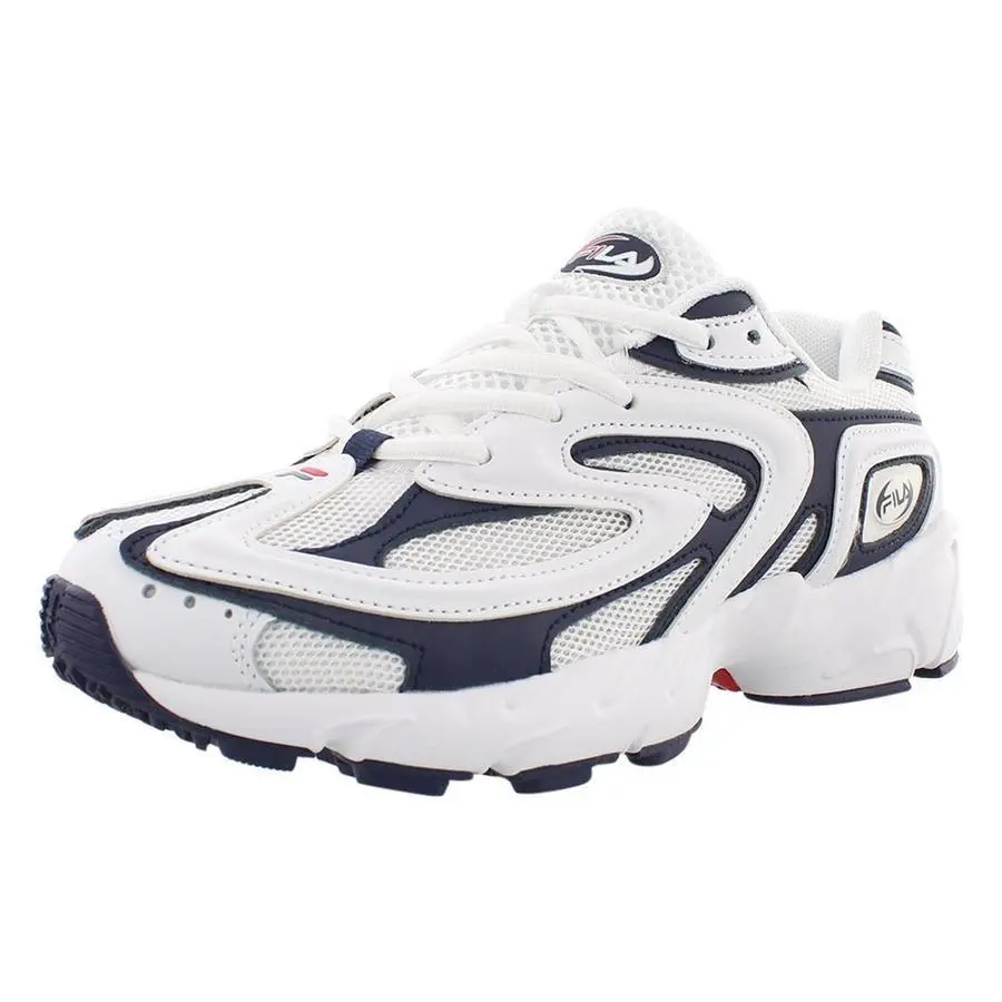 Fila shoes - White/Navy Blue, Main: White (UPC: 607949810013) 3