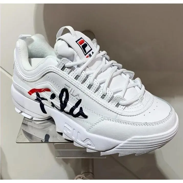 Fila shoes - Disruptor II Script - Disruptor Script - 5FM00403-125 - White 1