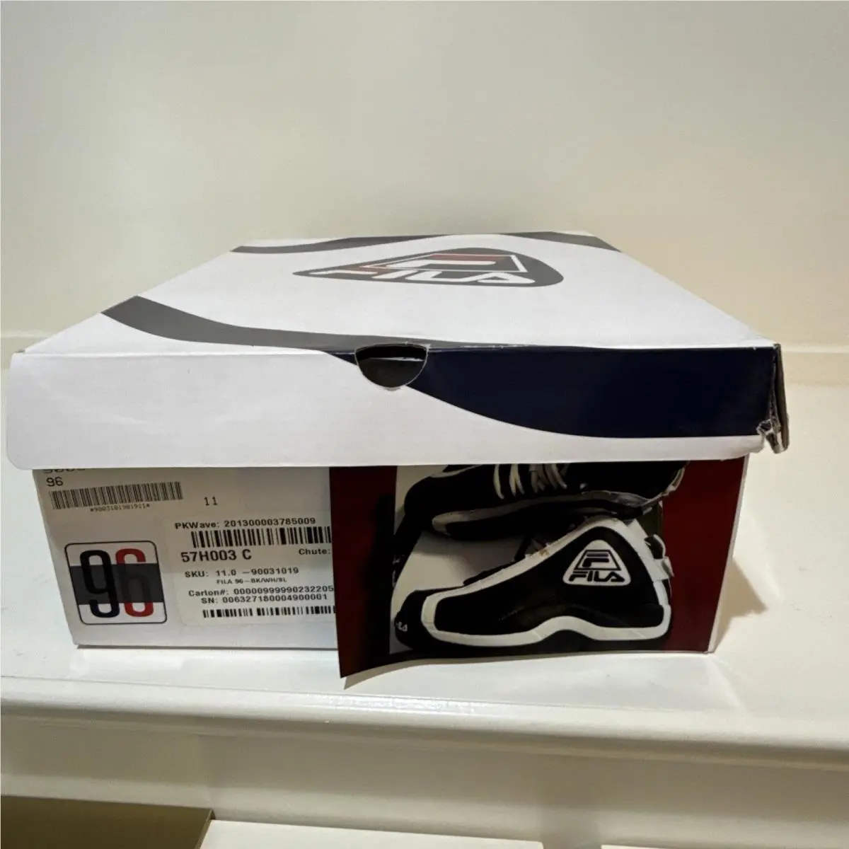 Fila shoes - FILA 96 - 1VB90031-019 - Black (UPC: 0791272918932) 9