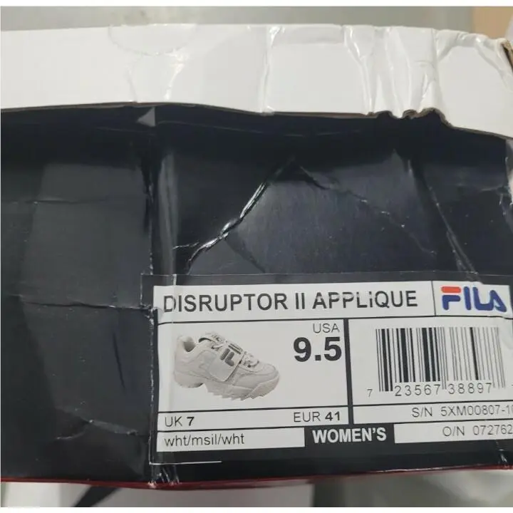 Fila shoes - FILA Disruptor II - Disruptor - XM00807-103 - White 9