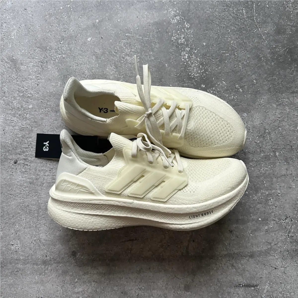 Adidas x Yohji Yamamoto Y-3 Ultraboost 5 White IH0870 Size US 7.5 UK 7 EU 40.5