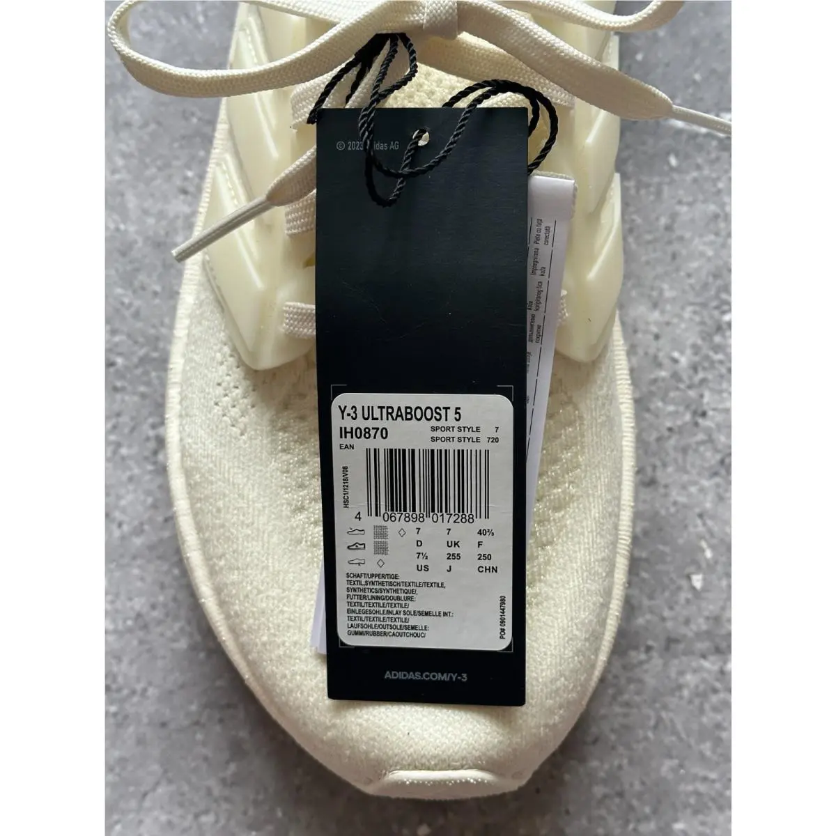 Adidas shoes - adidas Ultraboost - Ultraboost - IH0870 - White 5