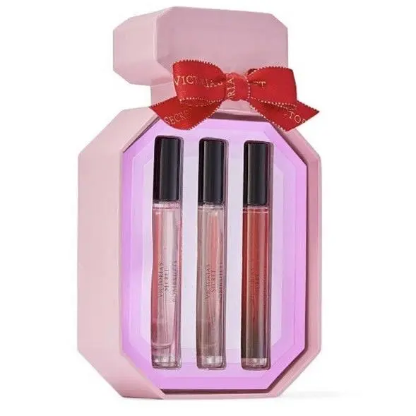 Victoria`s Secret Bombshell Trio Perfume Gift Set Beauty Bundle -limited Edition