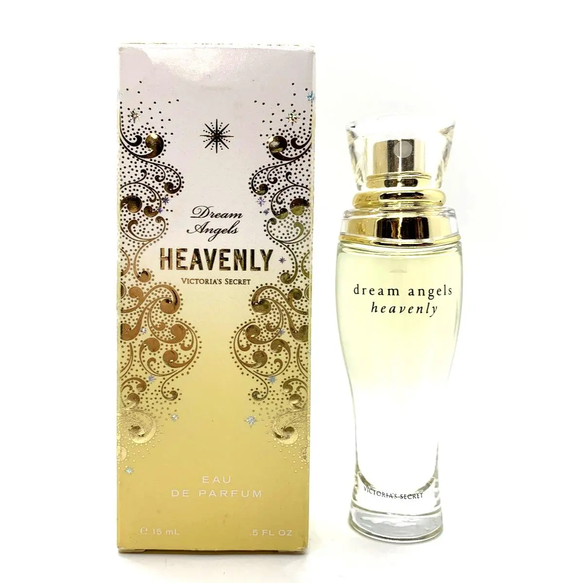 Victoria`s Secret Dream Angels Heavenly Eau De Parfum Perfume Purse Spray 0.5 oz