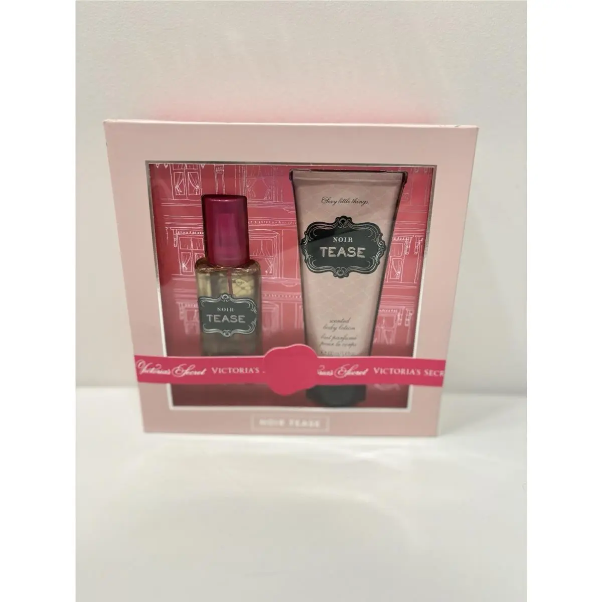 Victoria Secret Sexy Littlethings Noir Tease 2pc Body Mist Lotion Gift Set by Victoria's Secret