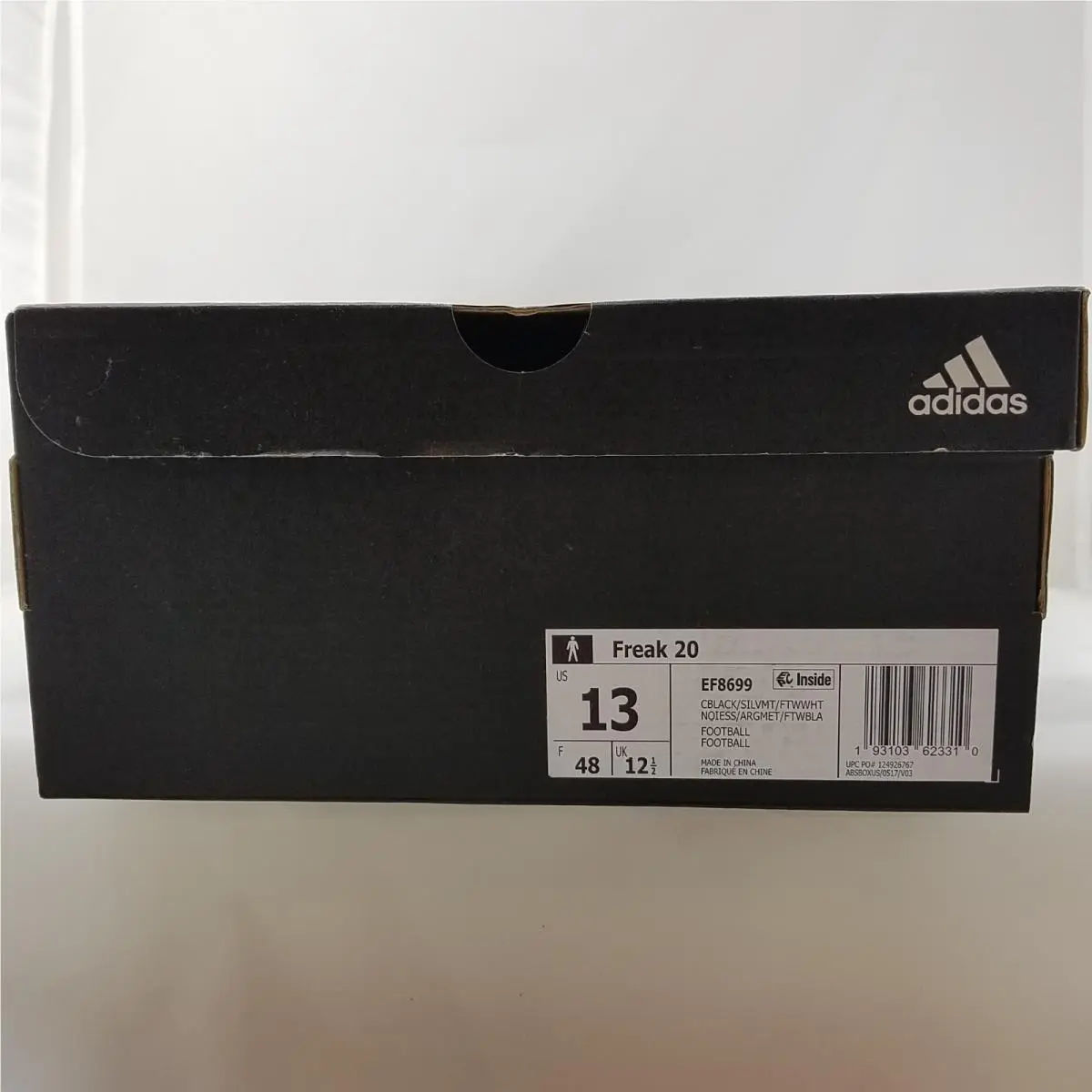 Adidas shoes - adidas Freak 20 - Freak - EF8699 - Black Siver 9