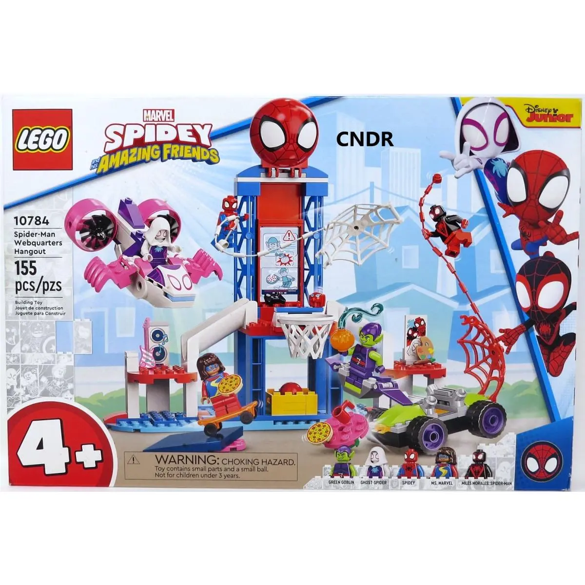 Lego Marvel Set 10784 Spiderman His Amazing Friends Webquarters Hangout