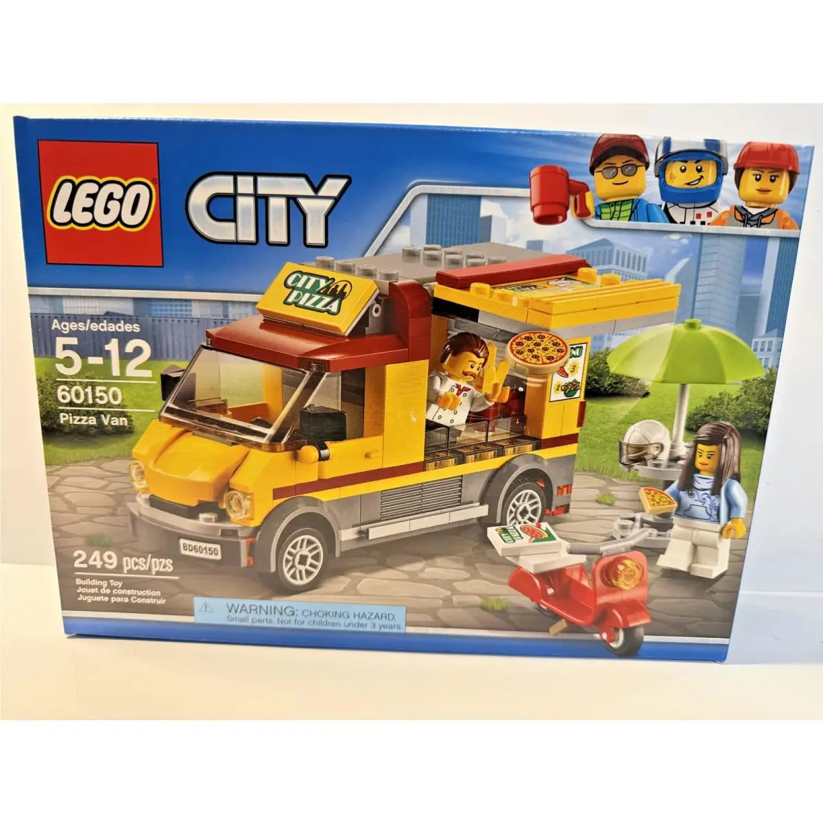 Lego City Set 60150 Pizza Van Mint IN Box