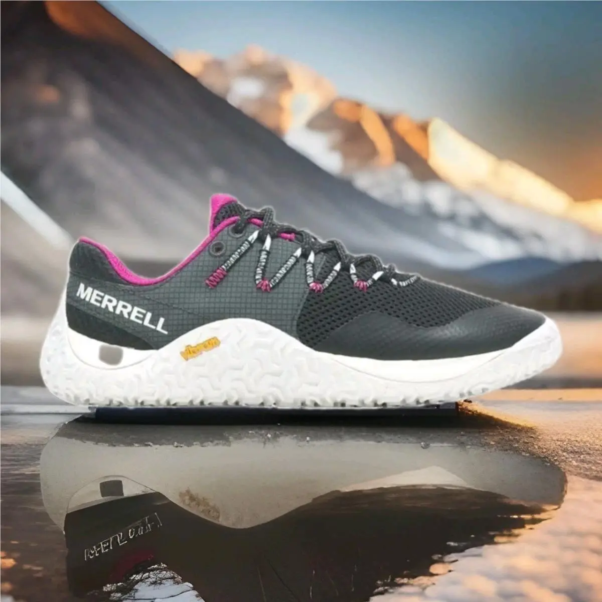 Merrell shoes - MERRELL Glove 7 Barefoot Minimalist - J067706 - BLACK / WHITE 1