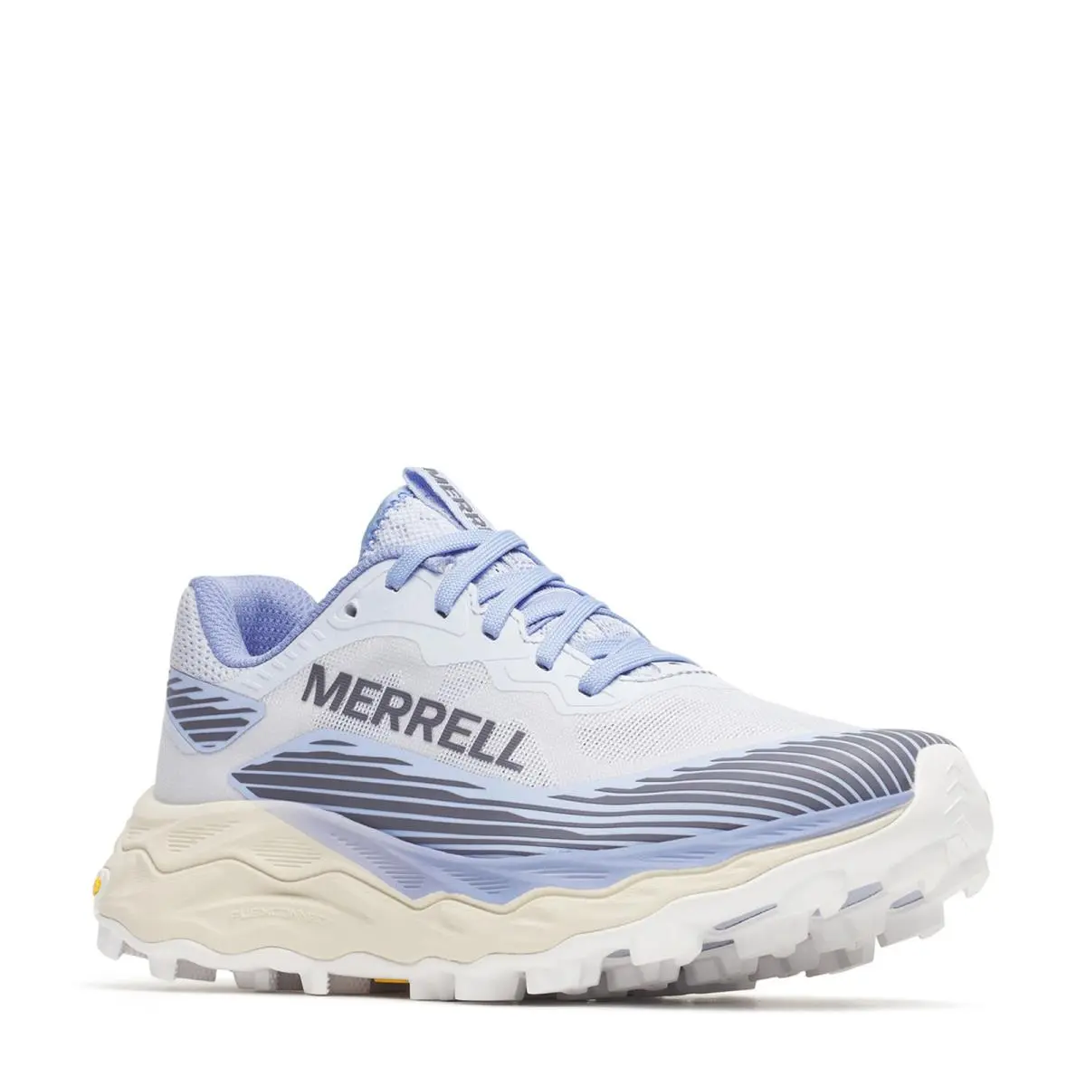 Women`s Merrell Agility Peak 6 Hiking Shoe J00003318 Verbena Fabric-and-synthet