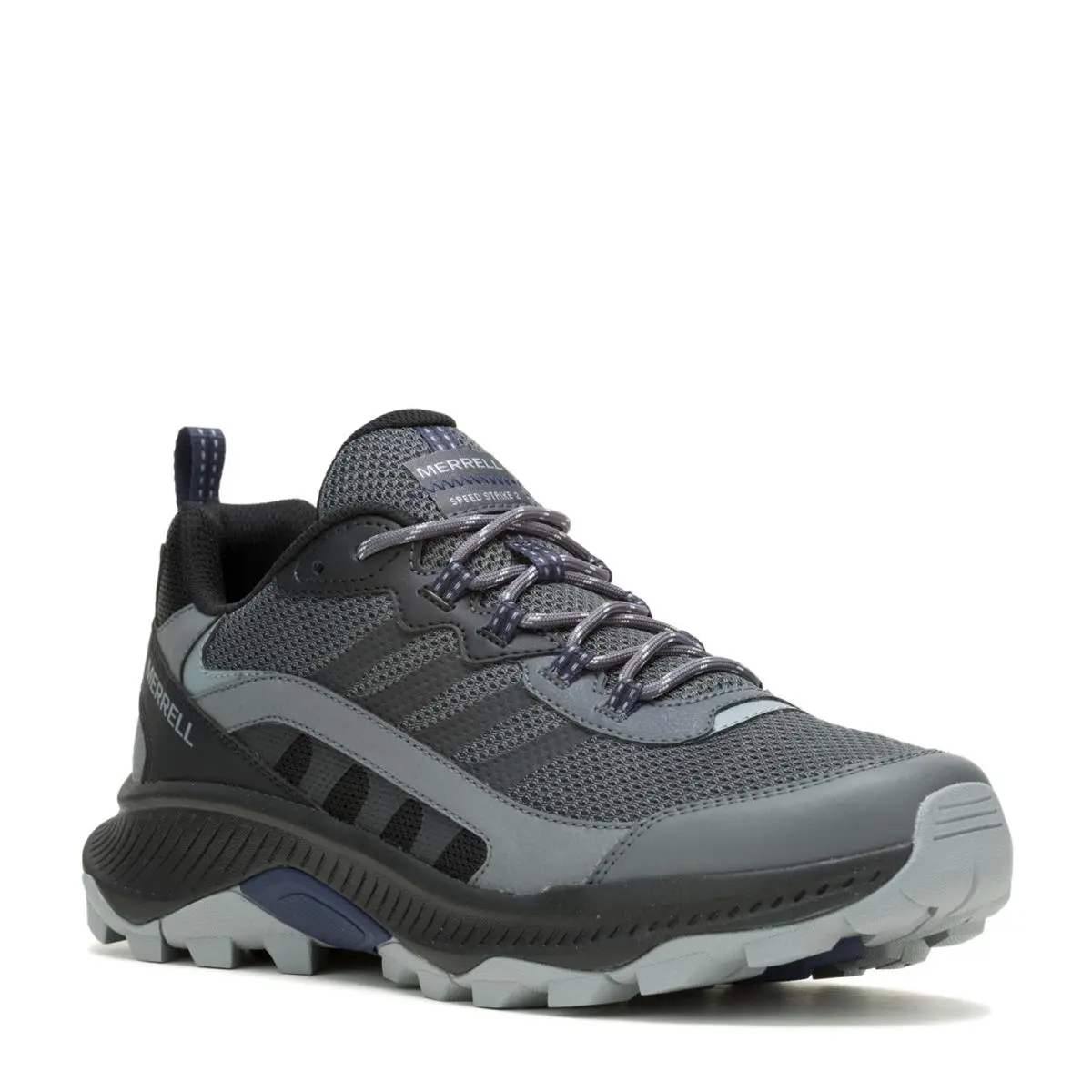 Men`s Merrell Speed Strike 2 Hiking Shoe J038403 Rock Synthetic