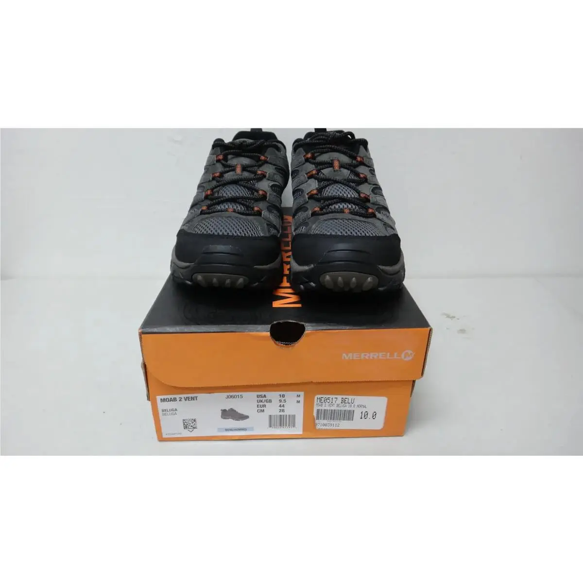 Merrell shoes - Moab 2 Vent J06015 - Moab Vent - J06015 - Gray 0