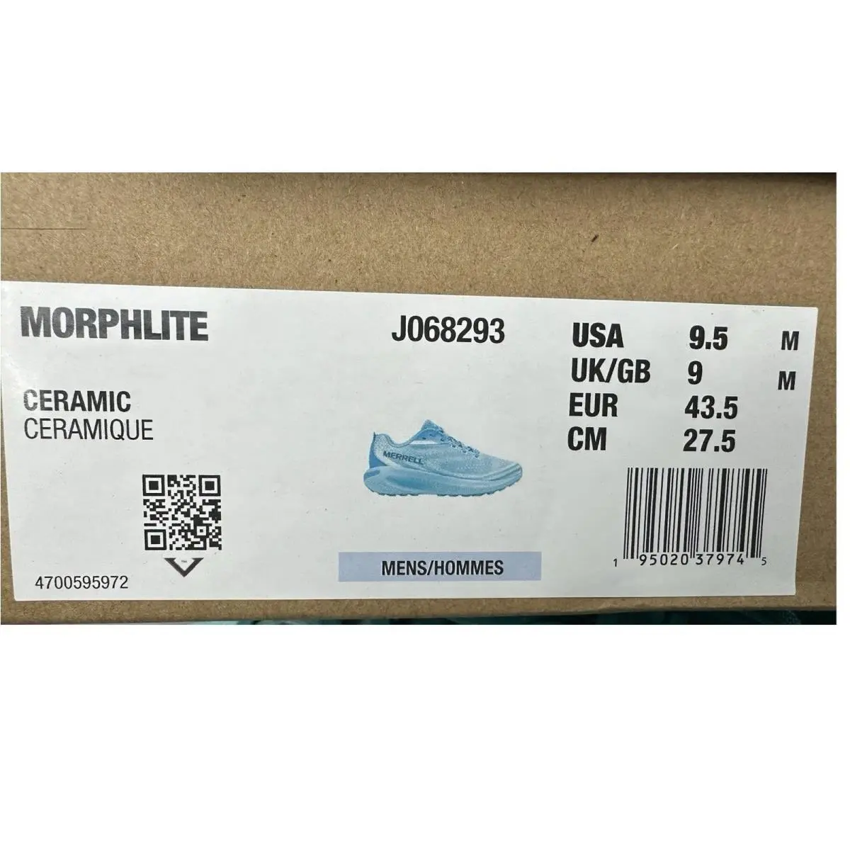 Merrell shoes - Merrell Ceramic Morphlite - Ceramic Morphlite - J068293 - Ceramic/green (UPC: 0195020379745) 14