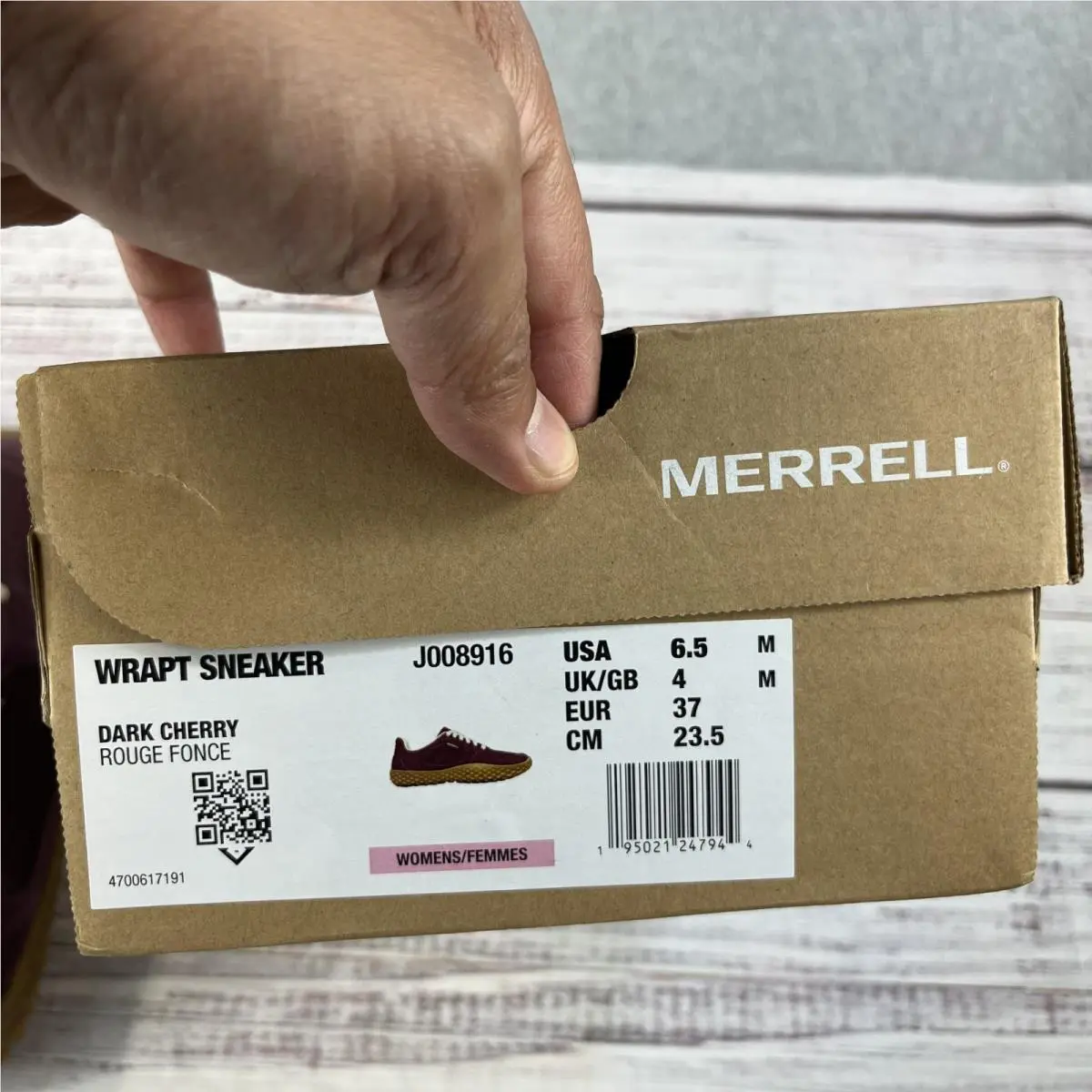 Merrell shoes - Wrap - Wrap - Cherry 10