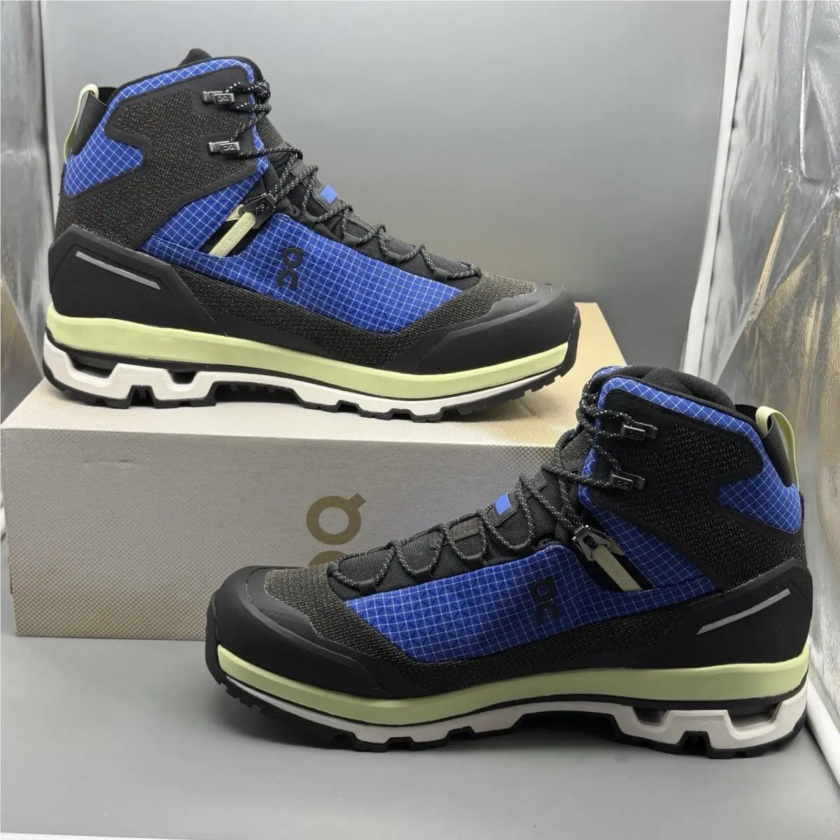 Merrell shoes - Cloudalpine Waterproof - Cloudalpine Waterproof - 3MD10831198 - Cobalt/Limelight (UPC: 7630419179511) 1