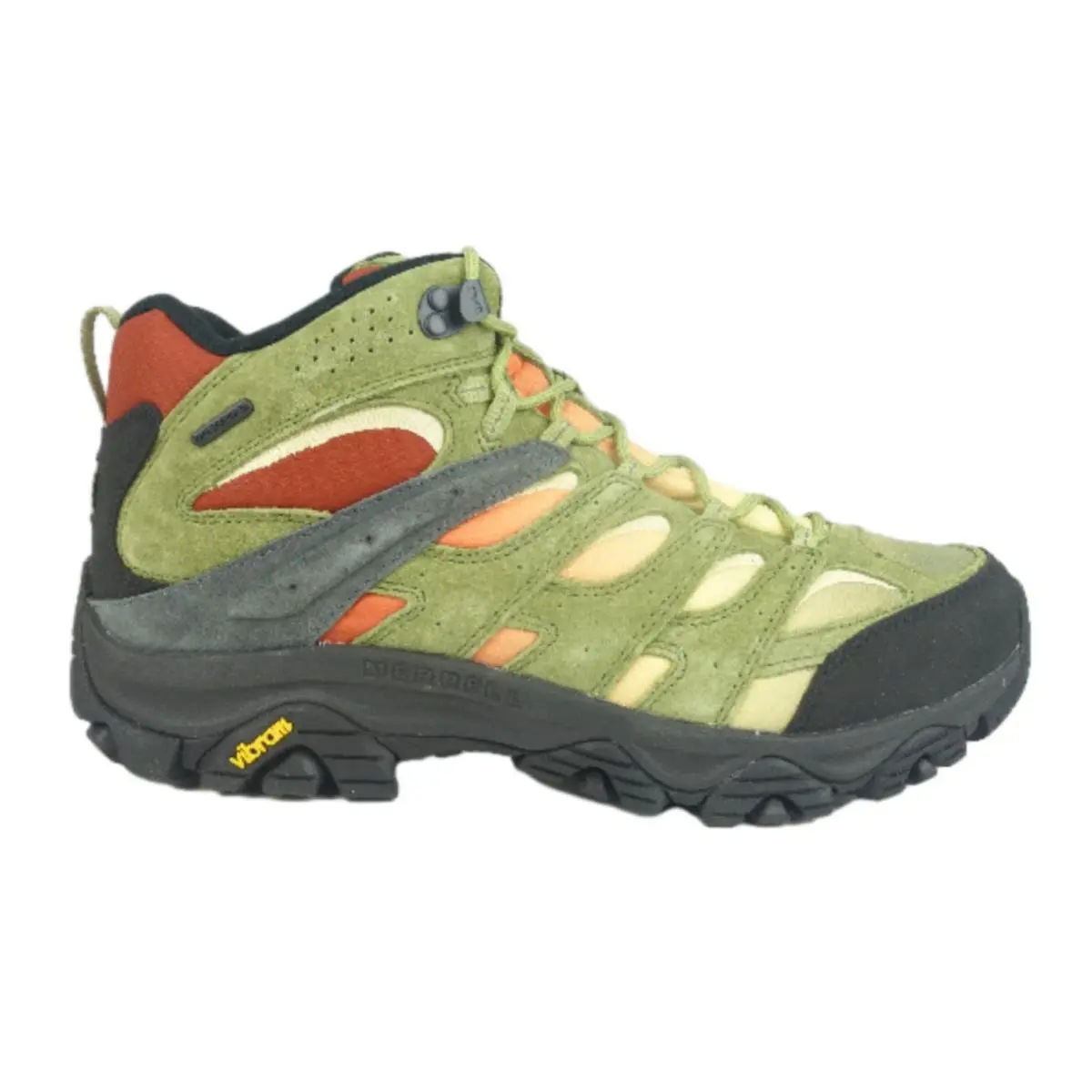 Merrell Moab 3 Vista Mid WP Men`s Hiking Boots Mosstone Multi US 11.5 Wide