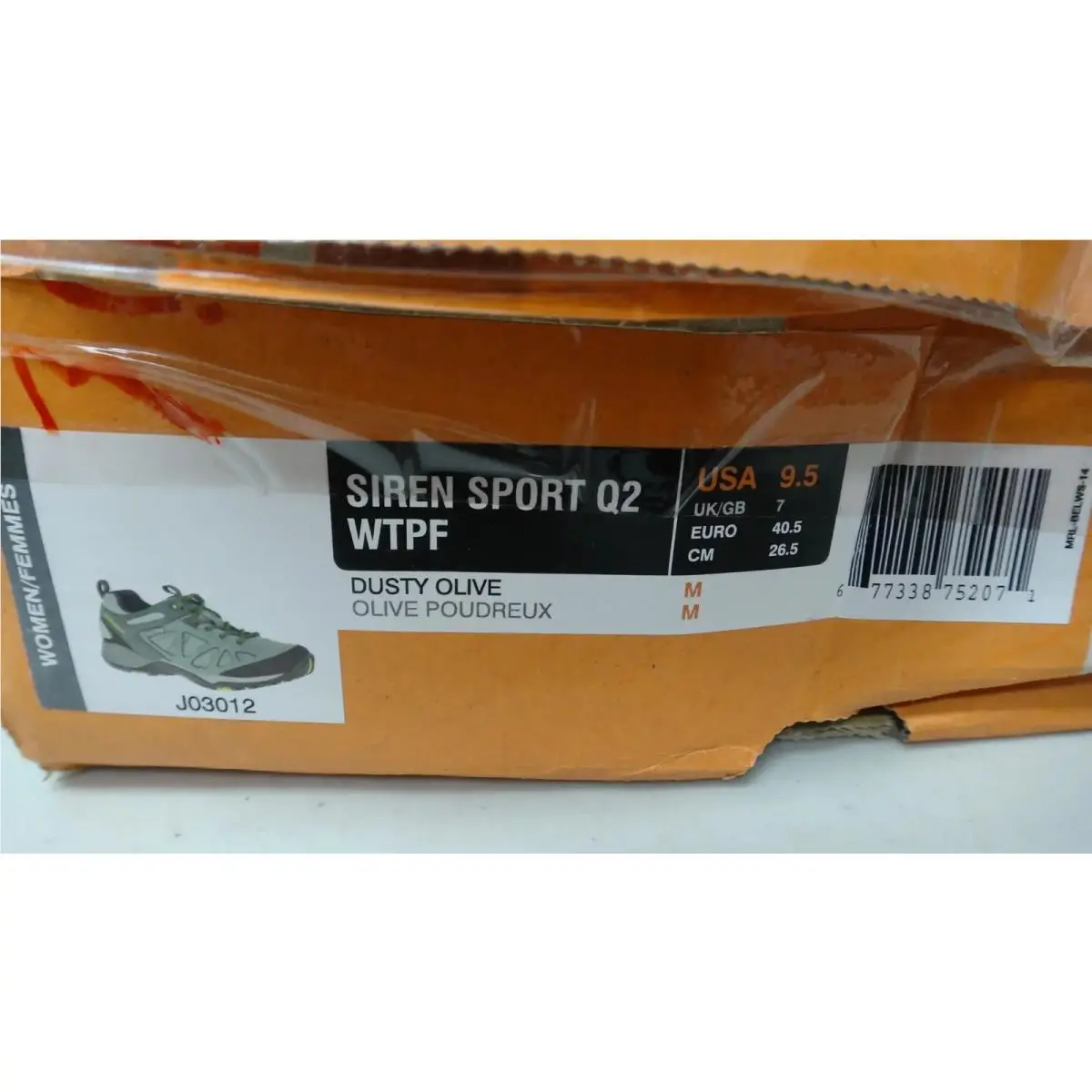 Merrell shoes - Siren Sport 2 WTPF - Siren Sport WTPF - J03012 - Dusty Olive 2