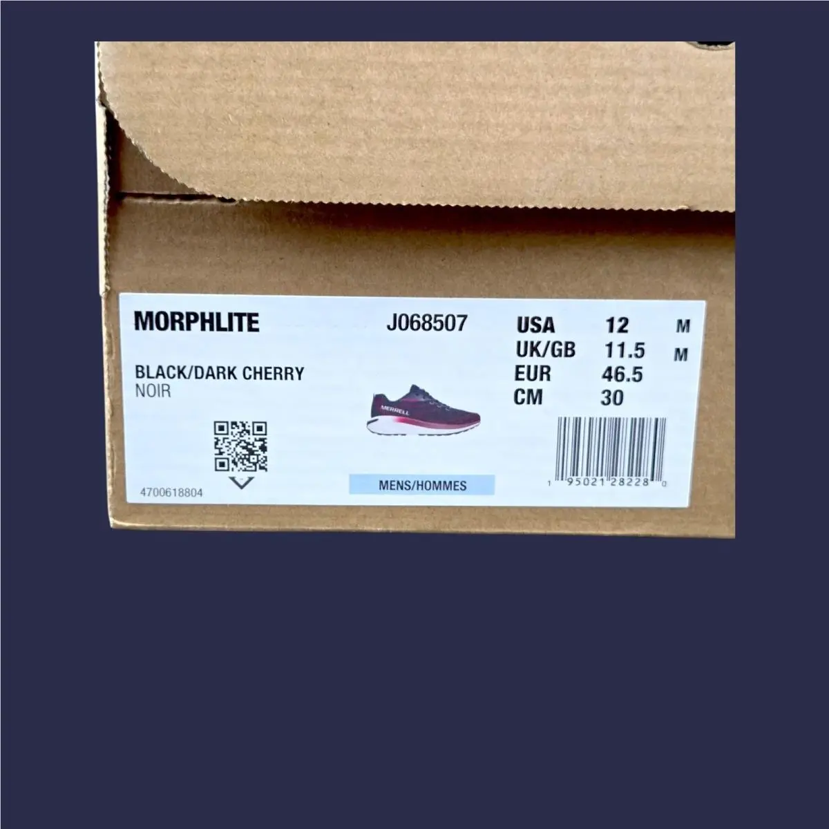 Merrell shoes - Merrell Morphlite - Morphlite - J068507 - Black 6