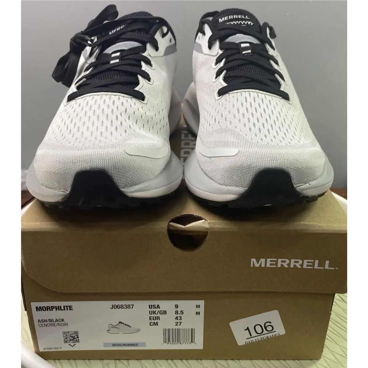 Merrell shoes - J068387 - J068387 - White & Black 8
