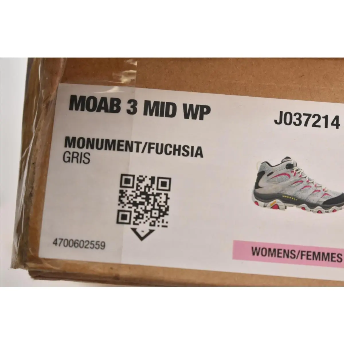 Merrell shoes - Merrell Moab 3 Mid WP - J037214 - Gray 0