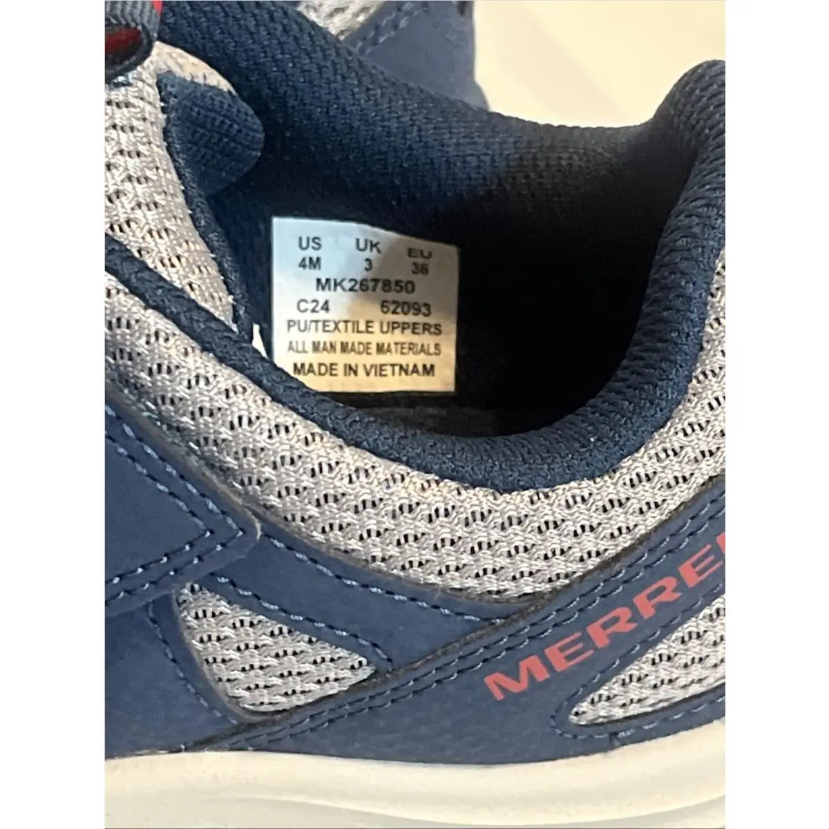 Merrell shoes - Merrell Chaser 2 - Chaser - Navy/Red (UPC: 0195020311813) 5