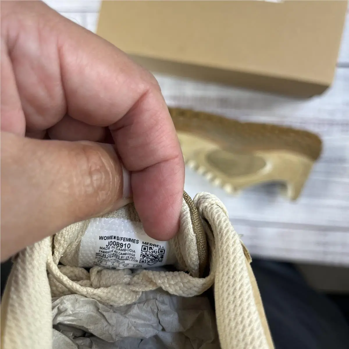 Merrell shoes - Wrap - Wrap - Beige 9