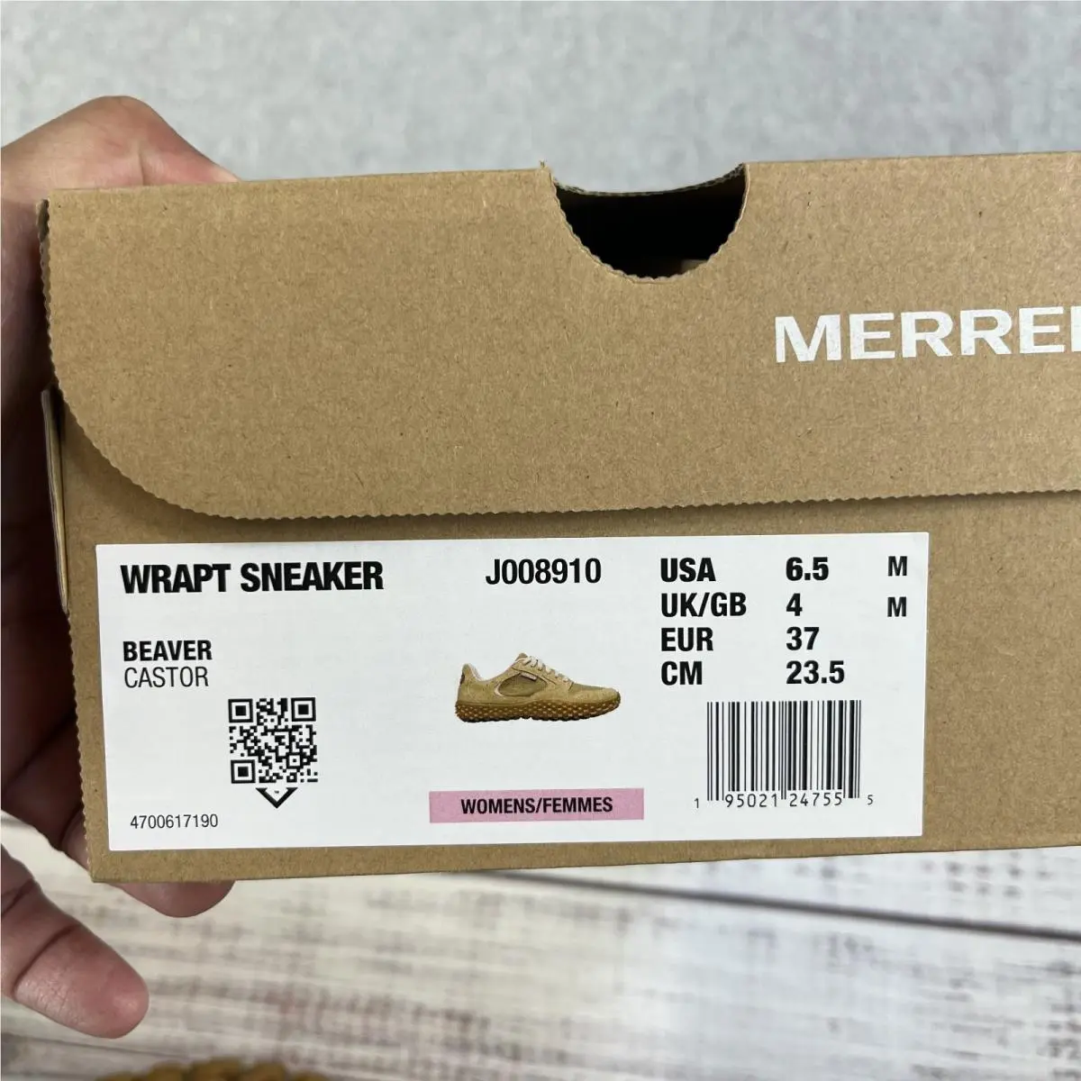 Merrell shoes - Wrap - Wrap - Beige 10