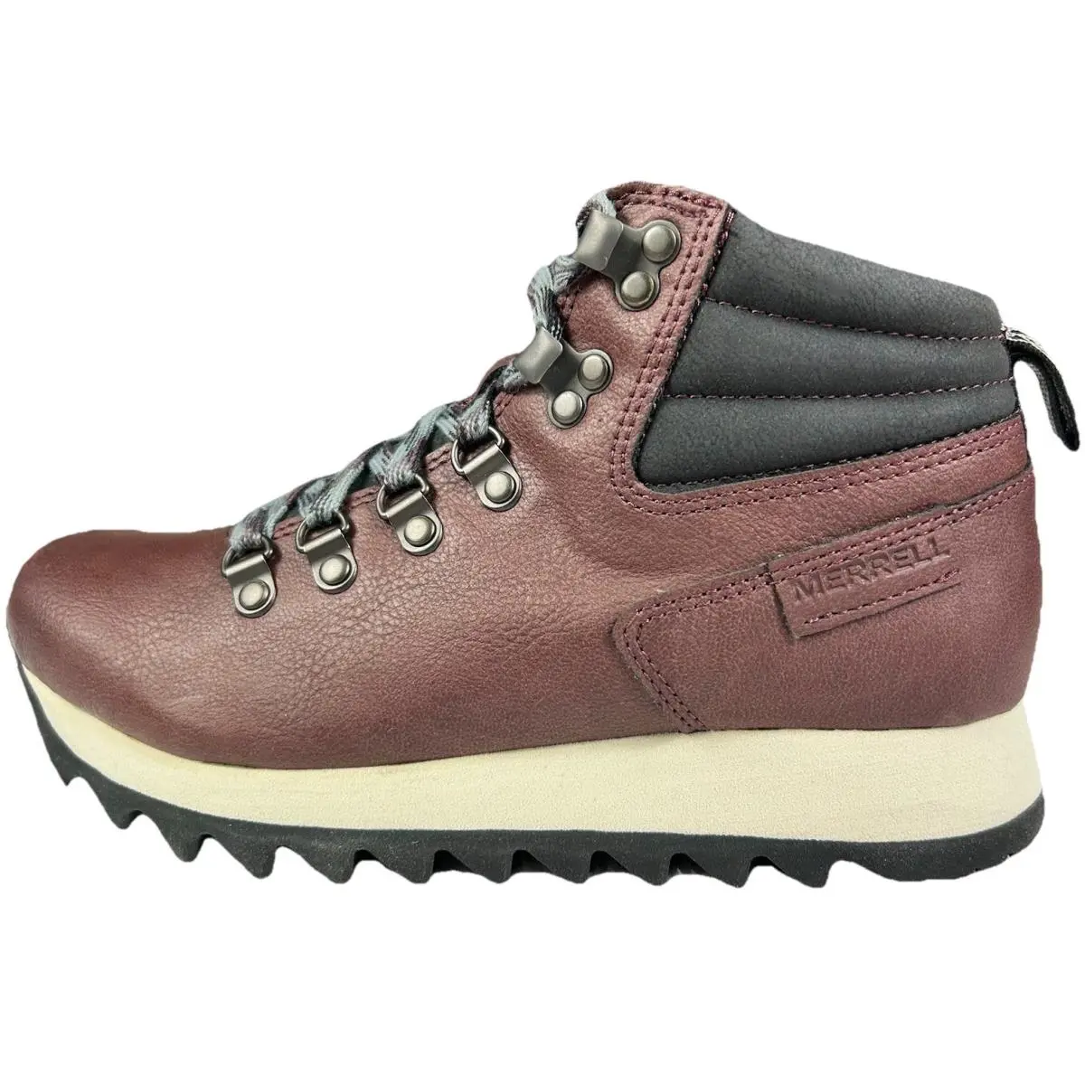 Merrell Womens Alpine Hiker Hiking Boots Size 6 Burgundy Trail Shoes J003772