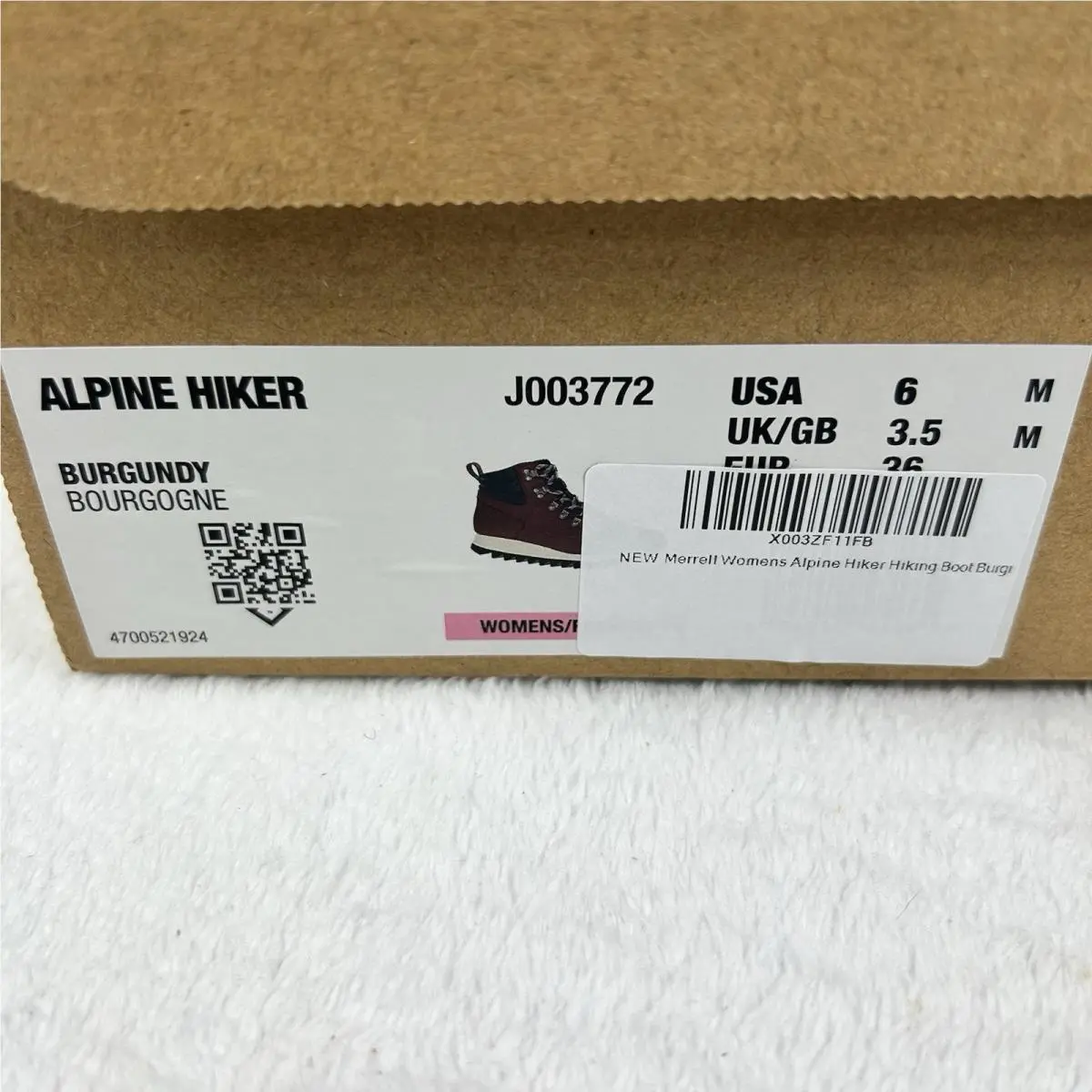Merrell shoes - Merrell Alpine Hiker - Alpine Hiker - Burgundy 11