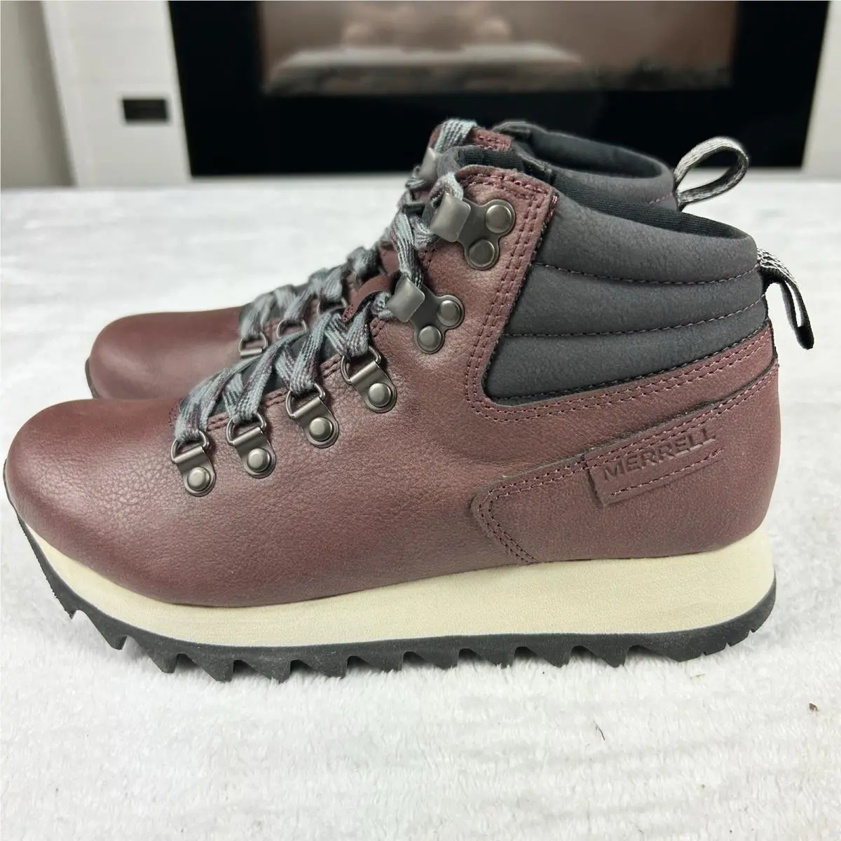 Merrell shoes - Merrell Alpine Hiker - Alpine Hiker - Burgundy 1