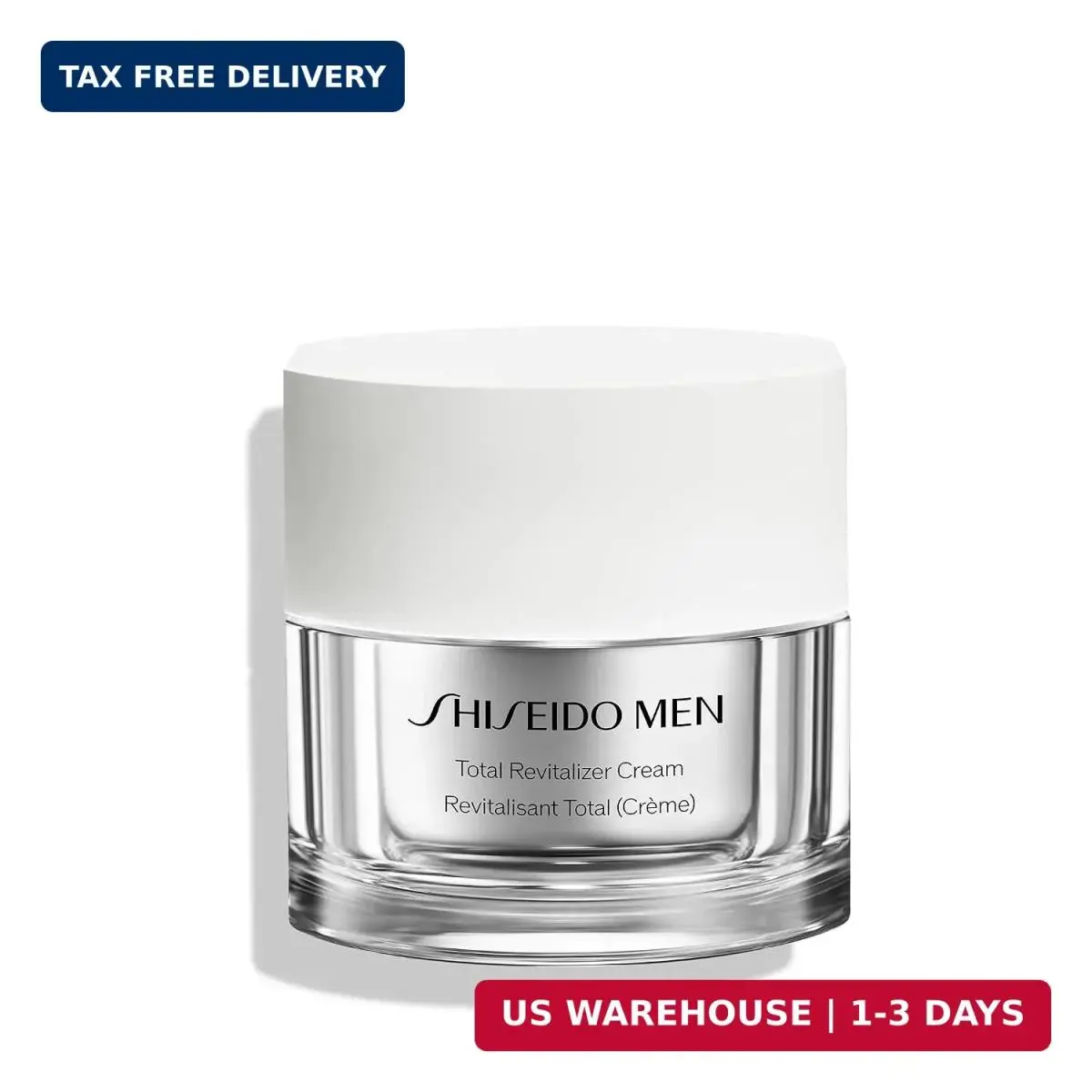 Shiseido Men Total Revitalizer Cream - 50 mL - Anti-aging Moisturizer - Addresse